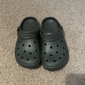 Dark grey crocks